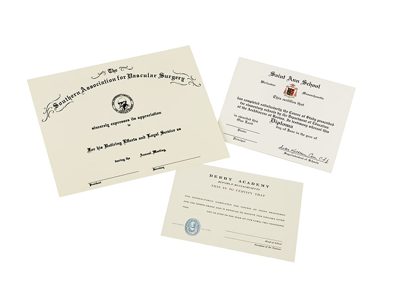 Diploma Examples